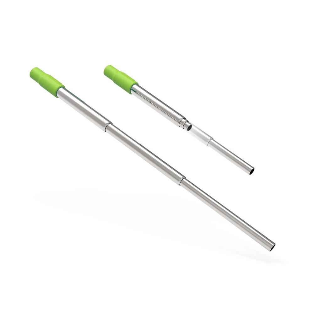 Collapsible Metal Straws + Cleaning Brush And Case - Grafton Collection