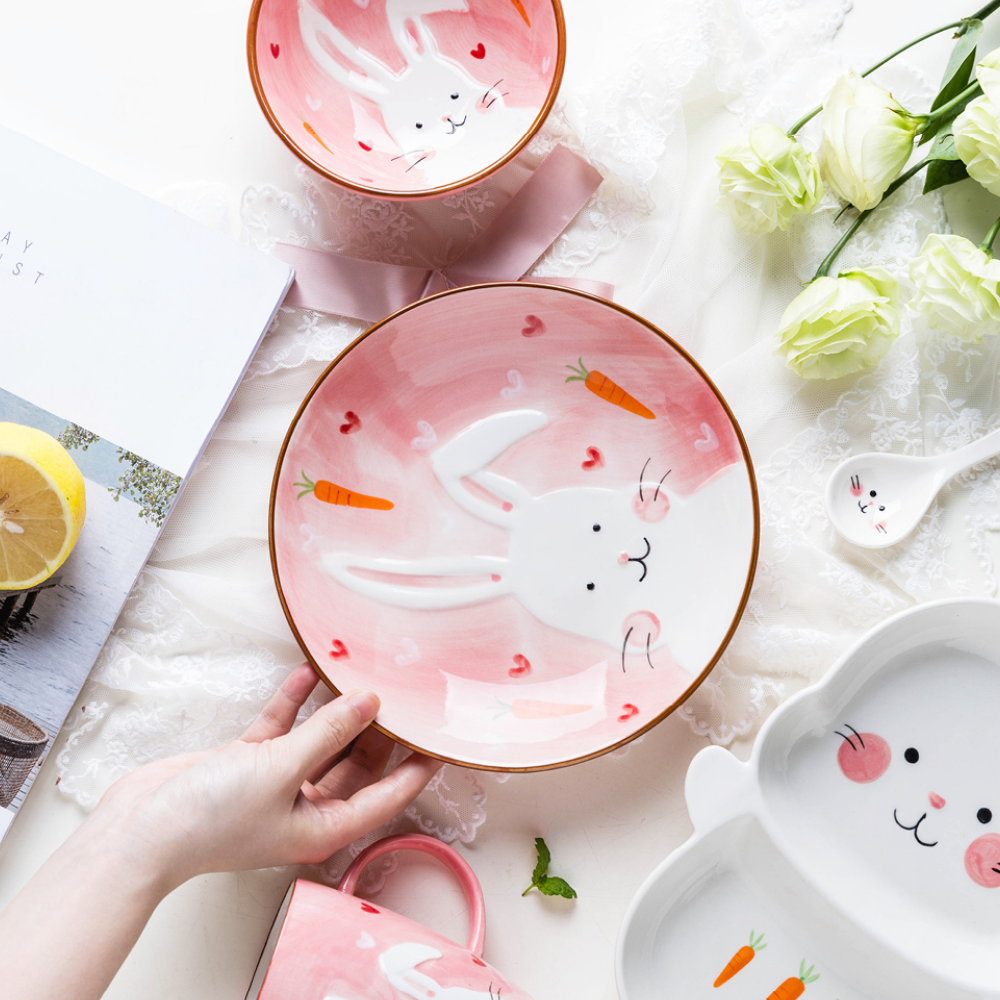 Cartoon Ceramic Dinnerware Set - Grafton Collection