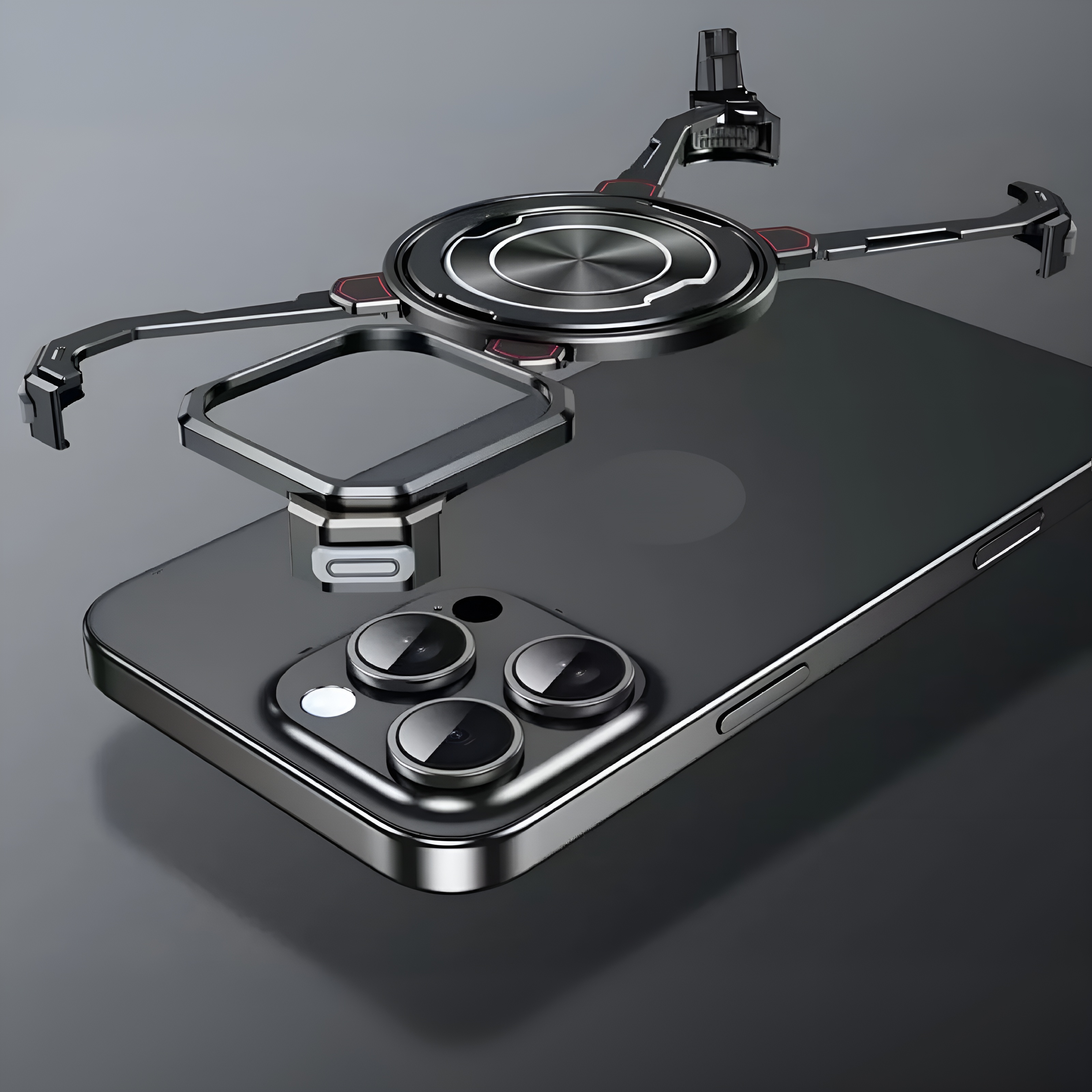 Magic Claw Rotating Bracket Anti Fall Magnetic Phone Case