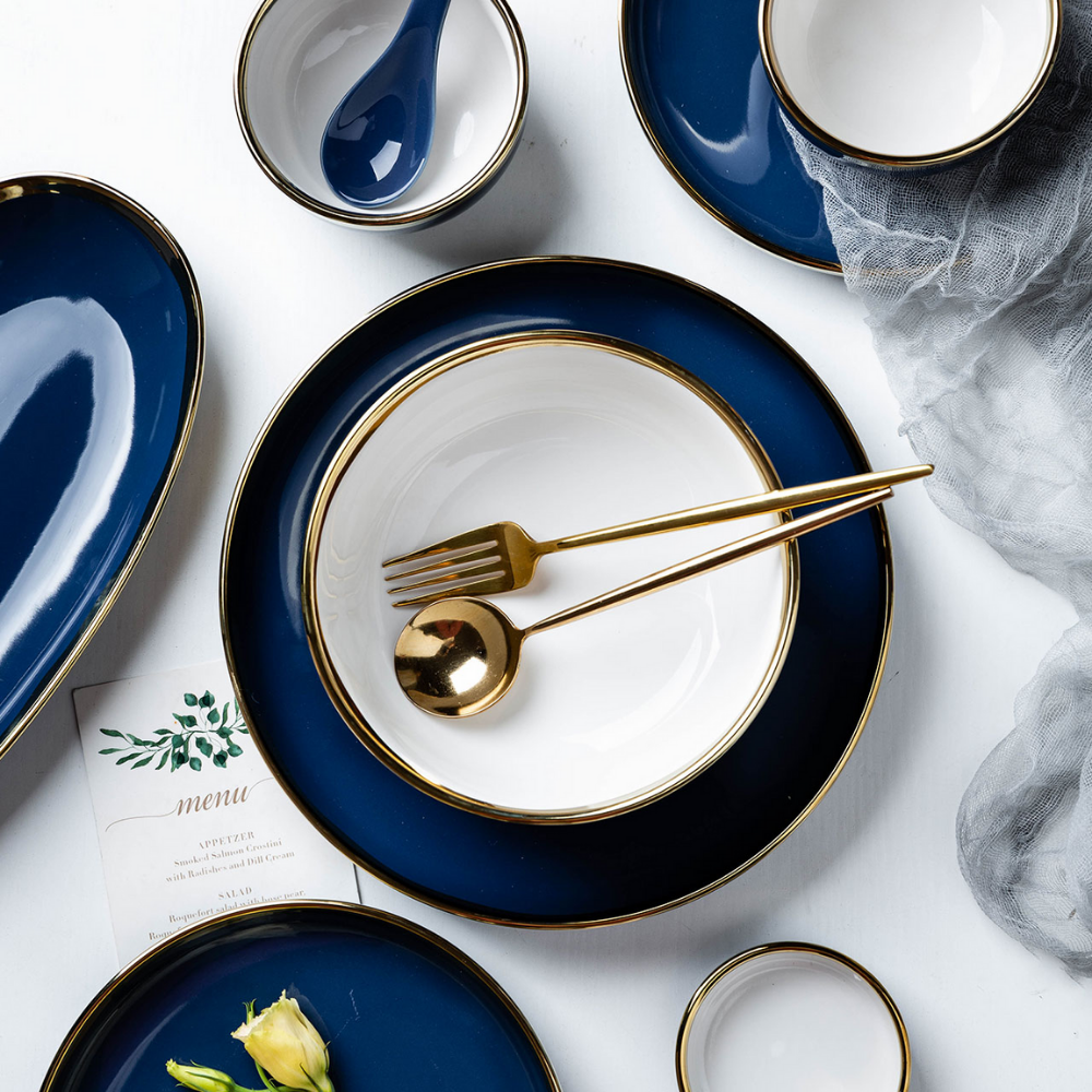 Luxury Pandora 30 Pieces Dinnerware Set - Grafton Collection