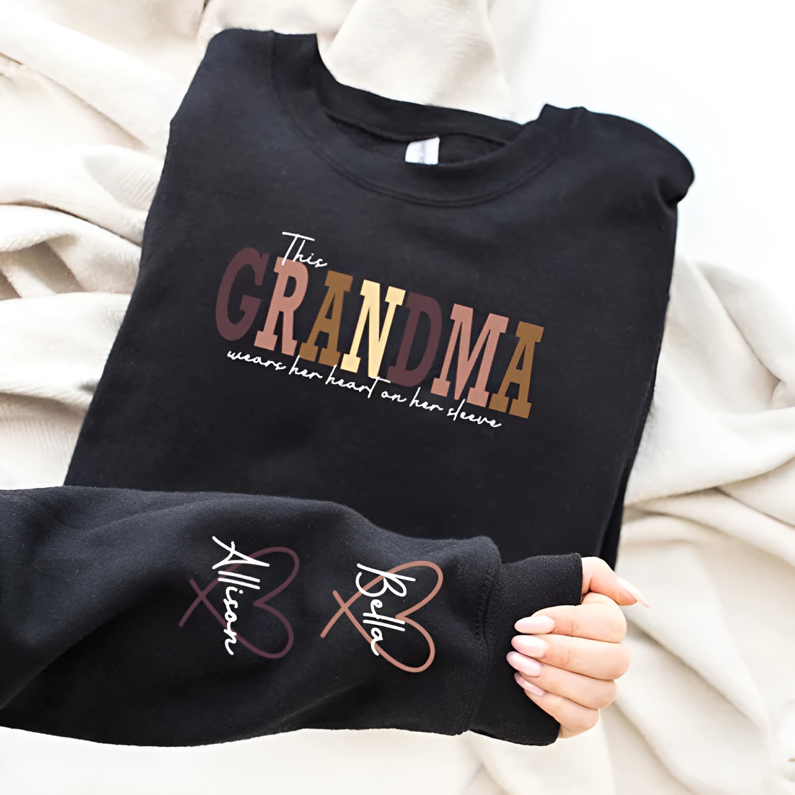 Personalized Mama Sweatshirt