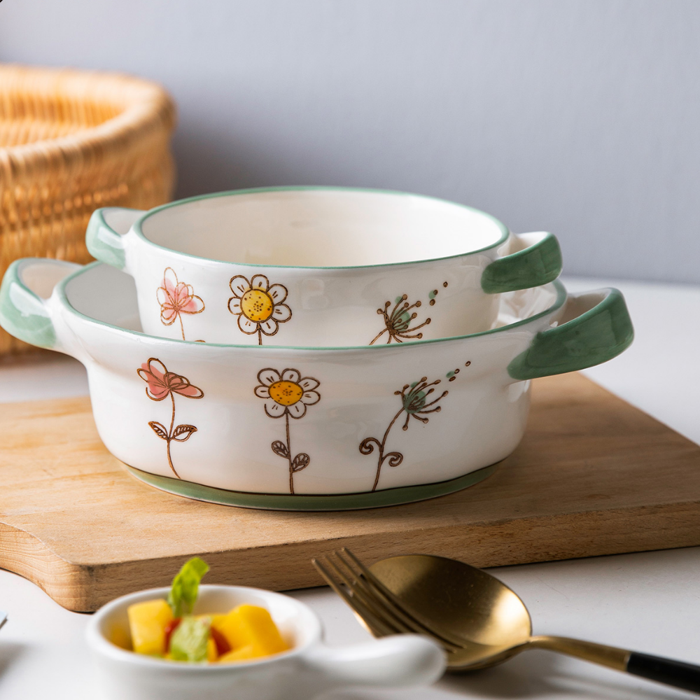 Japanese Flower Ceramic Tableware - Grafton Collection