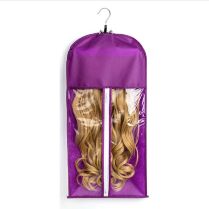 PVC Waterproof & Dustproof Wig Cover Bag With Clip - Grafton Collection