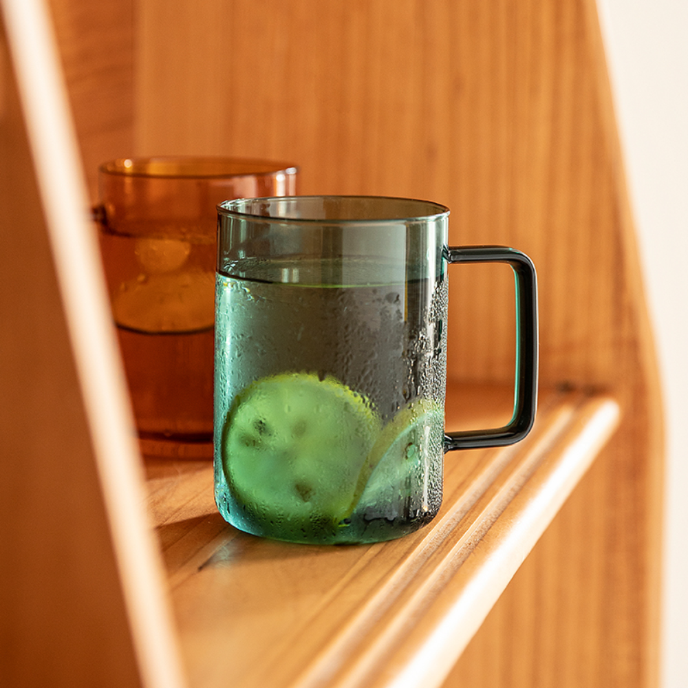 Colored Glass Mugs - Grafton Collection