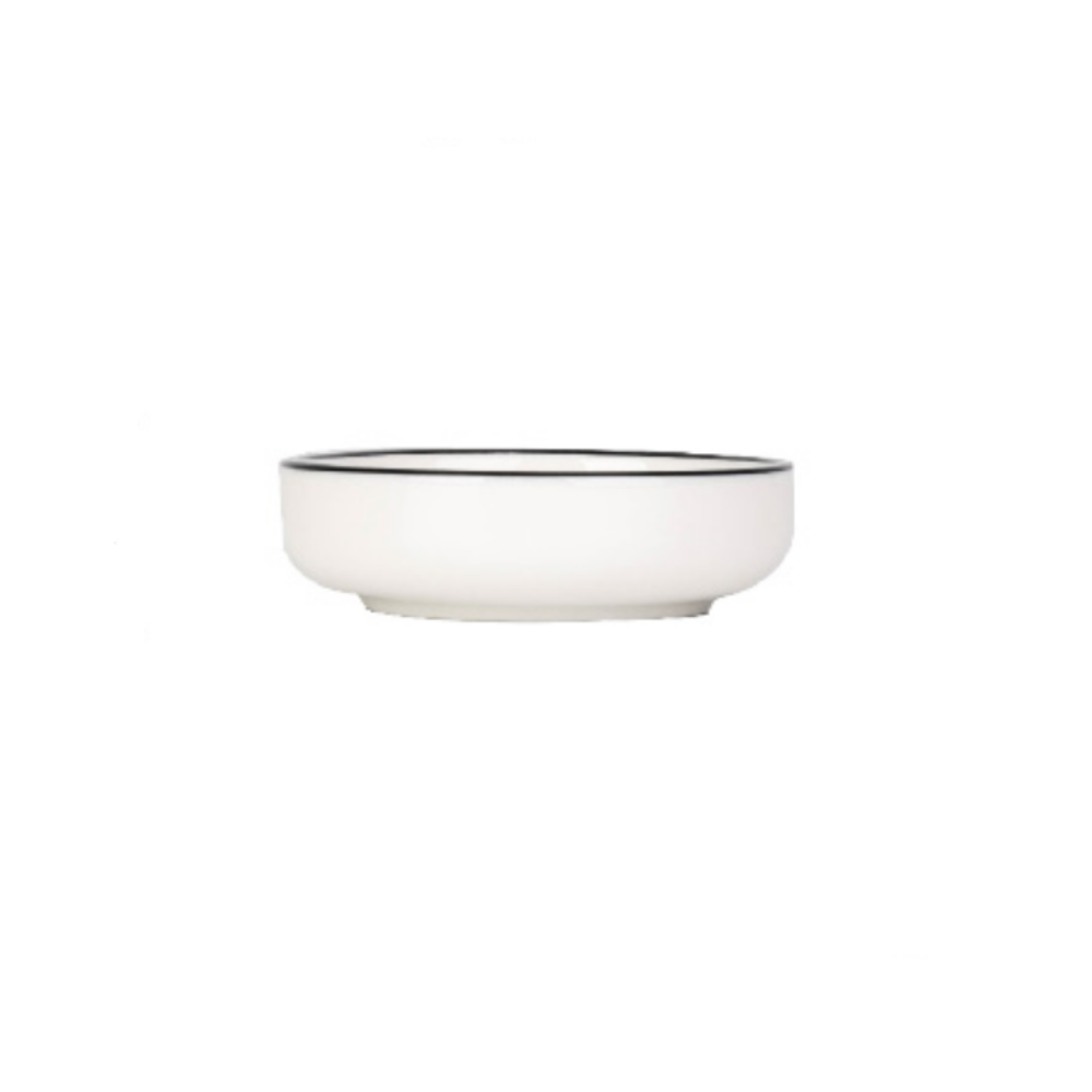 White Ceramic Dinnerware - Grafton Collection