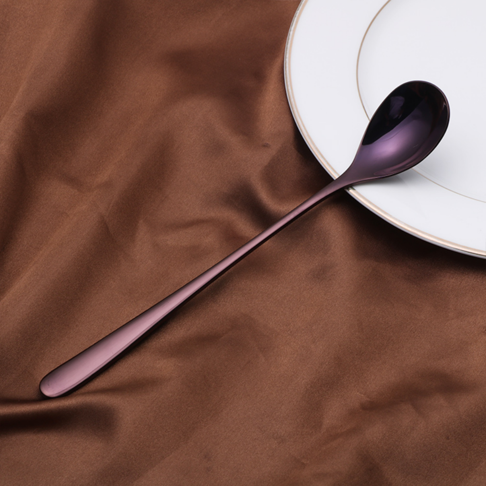 Long-Handled Stainless Steel Serving Spoons - Grafton Collection