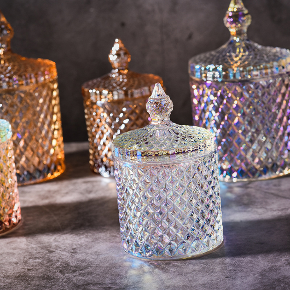 Decorative Glass Storage Jars - Grafton Collection