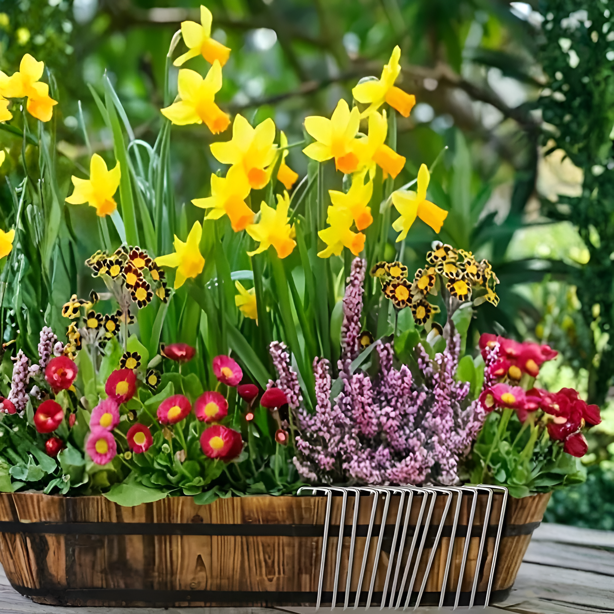 U Shaped Galvanized Garden Nails Staples And Pins For Ground Fixing
