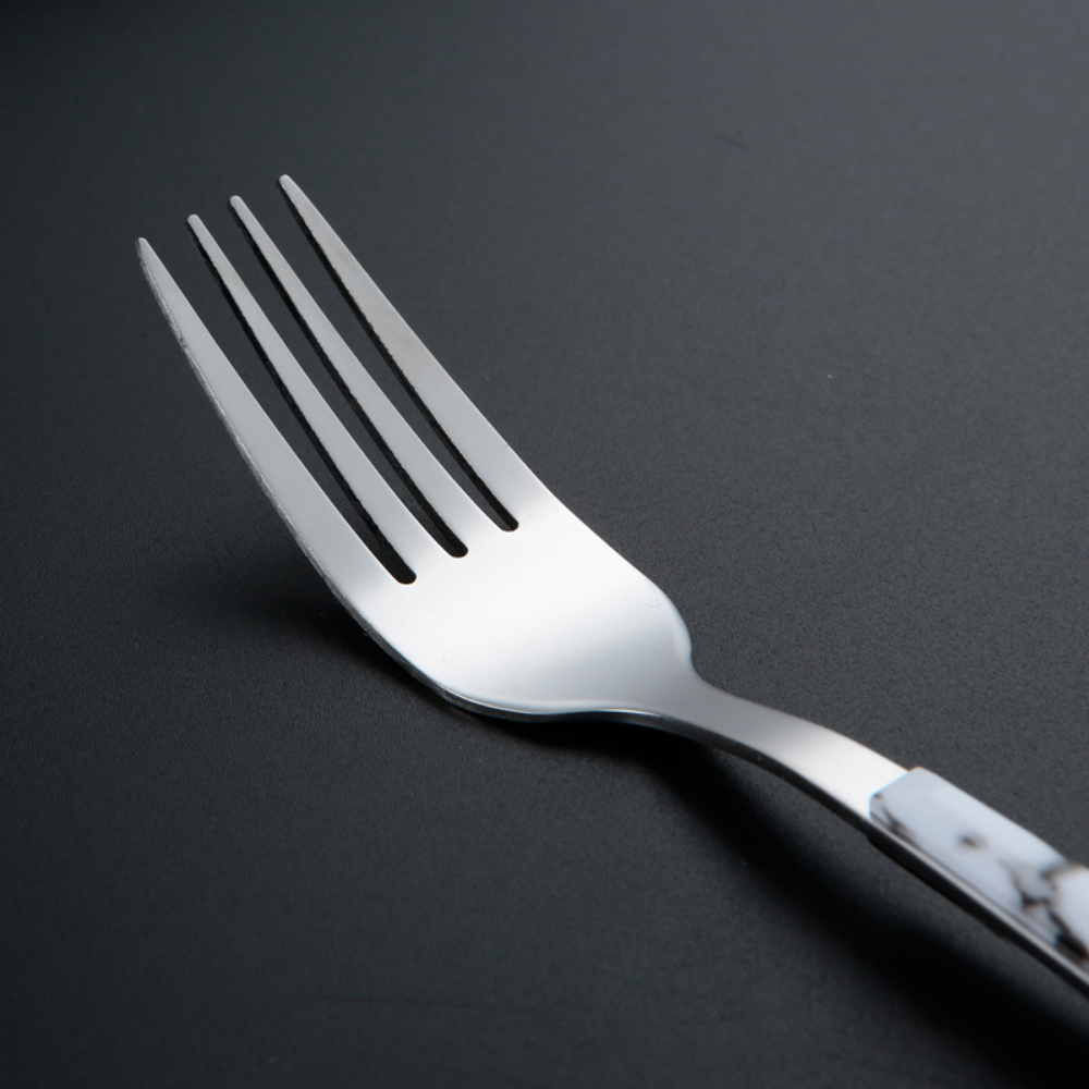 Stainless Steel Marble Cutlery Set - 16 & 24 Pieces - Grafton Collection