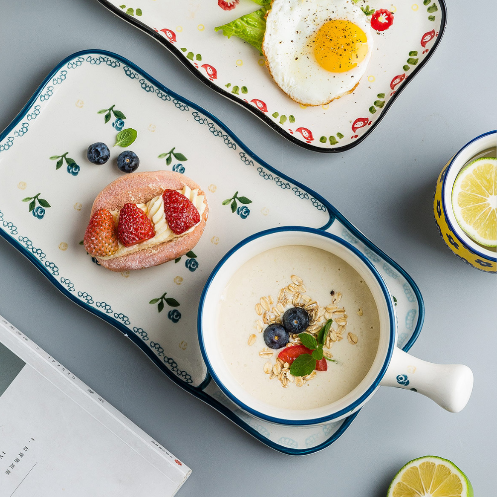 Glaze Baking Bowl With Handle - Grafton Collection