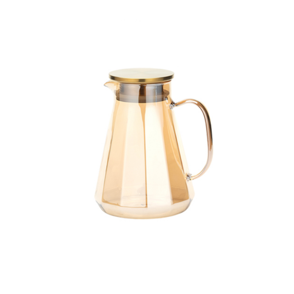 Yellow Glass Pitcher - Grafton Collection