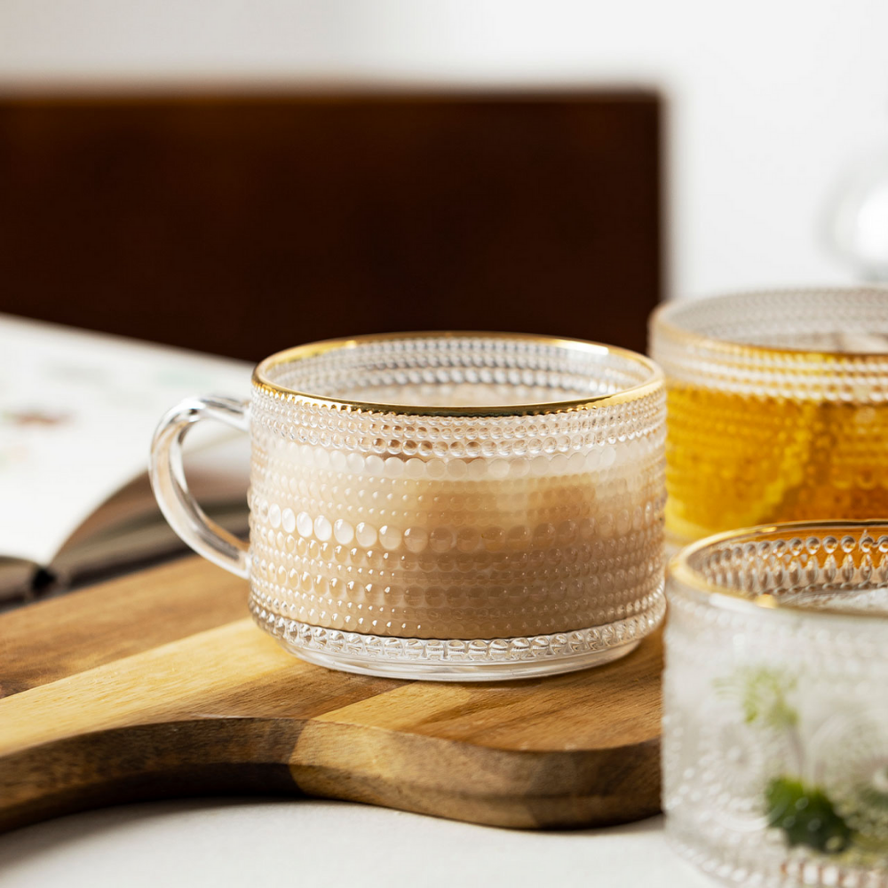Retro Glass Mugs - Grafton Collection