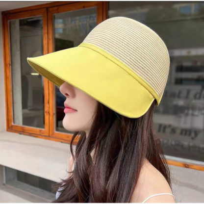 Women's Large Brim Sunscreen Hat - Grafton Collection