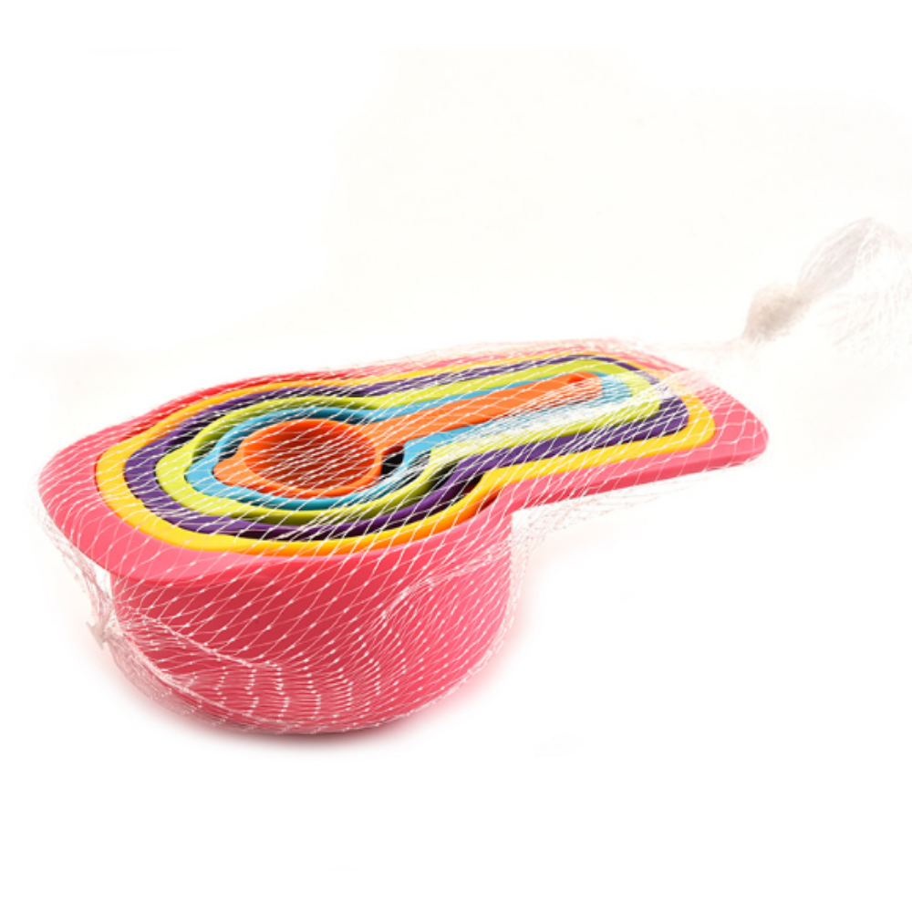 6-Piece Rainbow Measuring Spoon With Scale - Grafton Collection