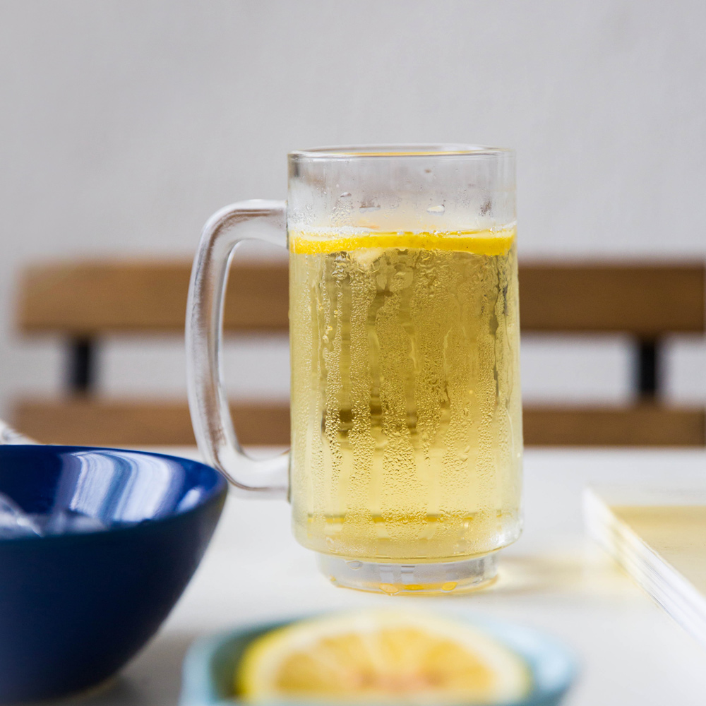 Tall Glass Mugs - Grafton Collection