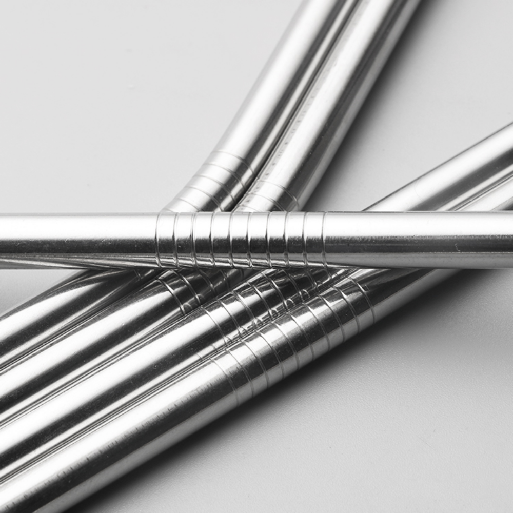 Eco-Friendly 8pcs Metal Straw Set - Grafton Collection