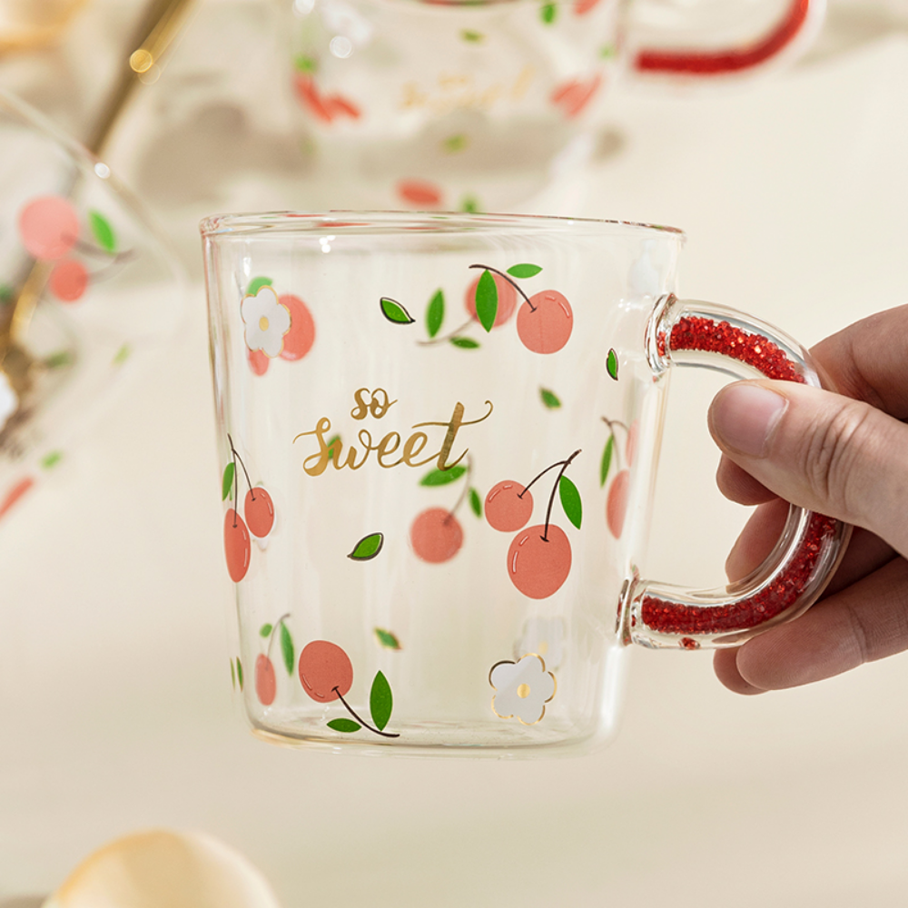Cherry Mug + Spoon - Grafton Collection