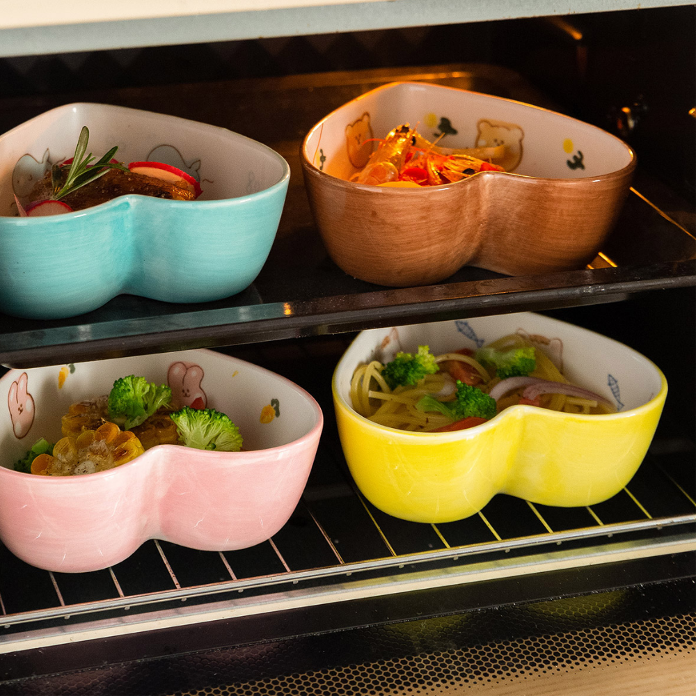 Heart-Shaped Ceramic Dishes - Grafton Collection