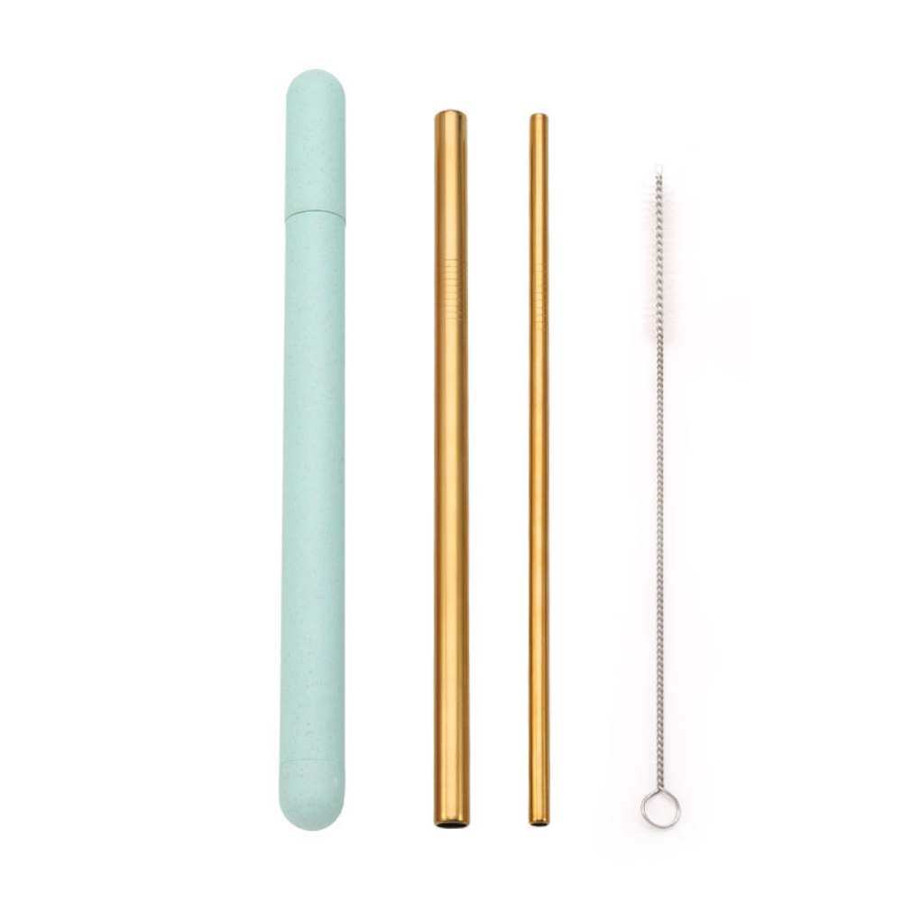 Metal Straws + Case - Grafton Collection