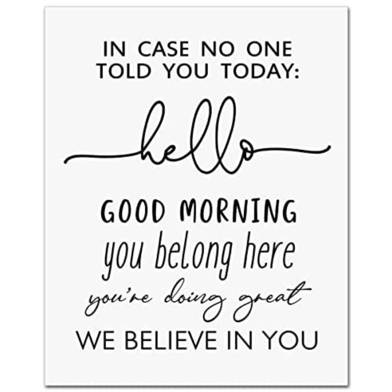 Classroom Unframed Teacher Sign - Grafton Collection