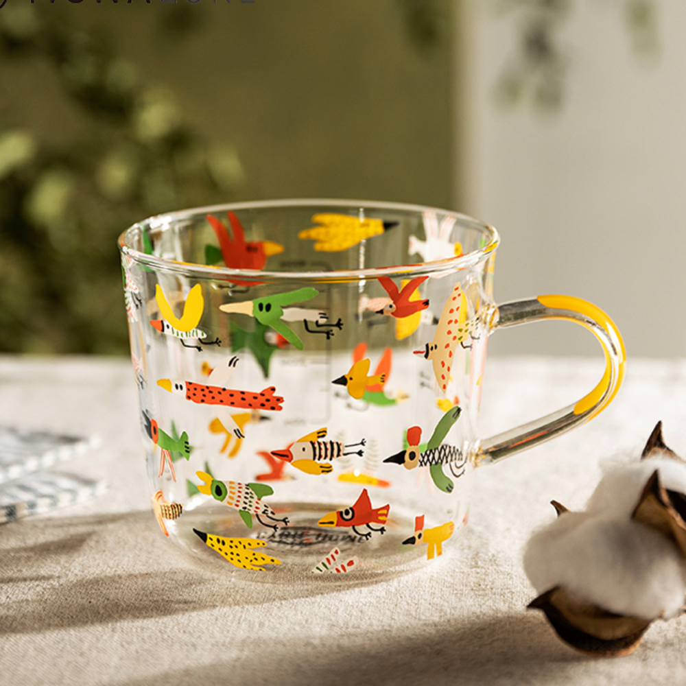 Forest Adventure Cartoon Pattern Glass - Grafton Collection