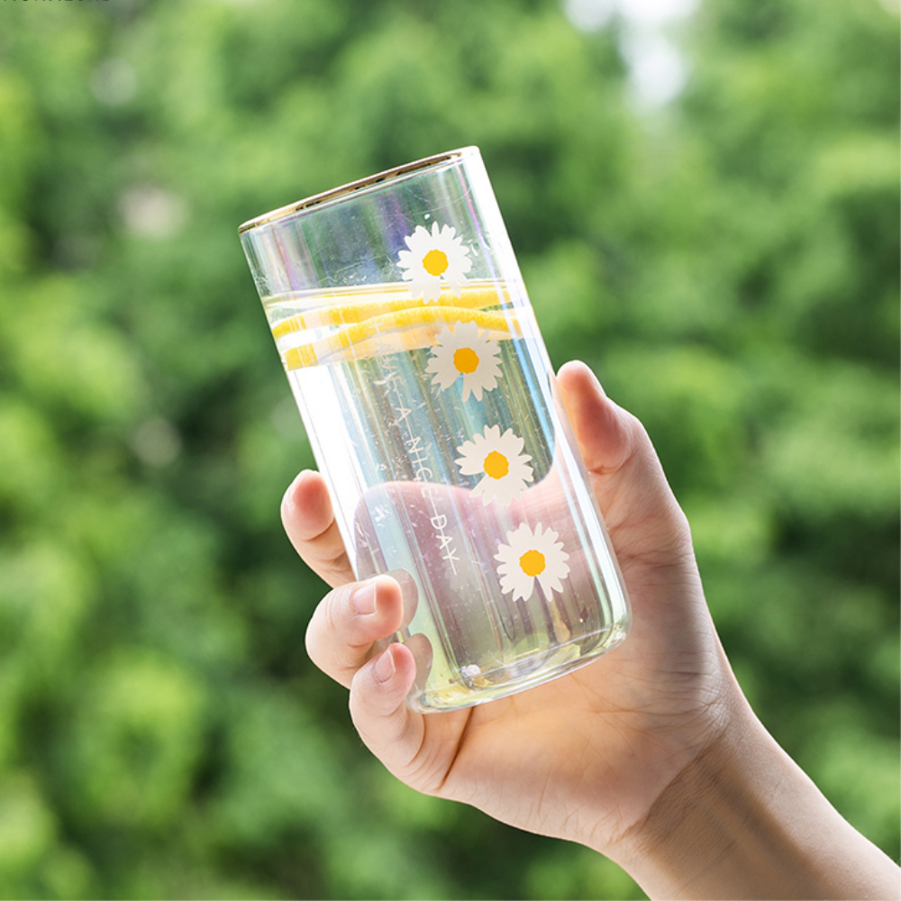 Iridescent Flower Glasses - Grafton Collection