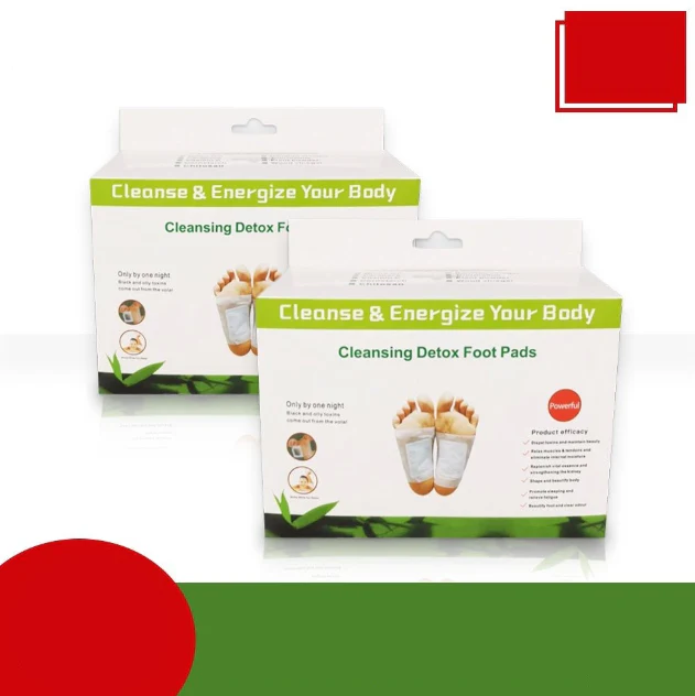 Natural Deep Cleansing Detox Pad Patches For Daily Self Care