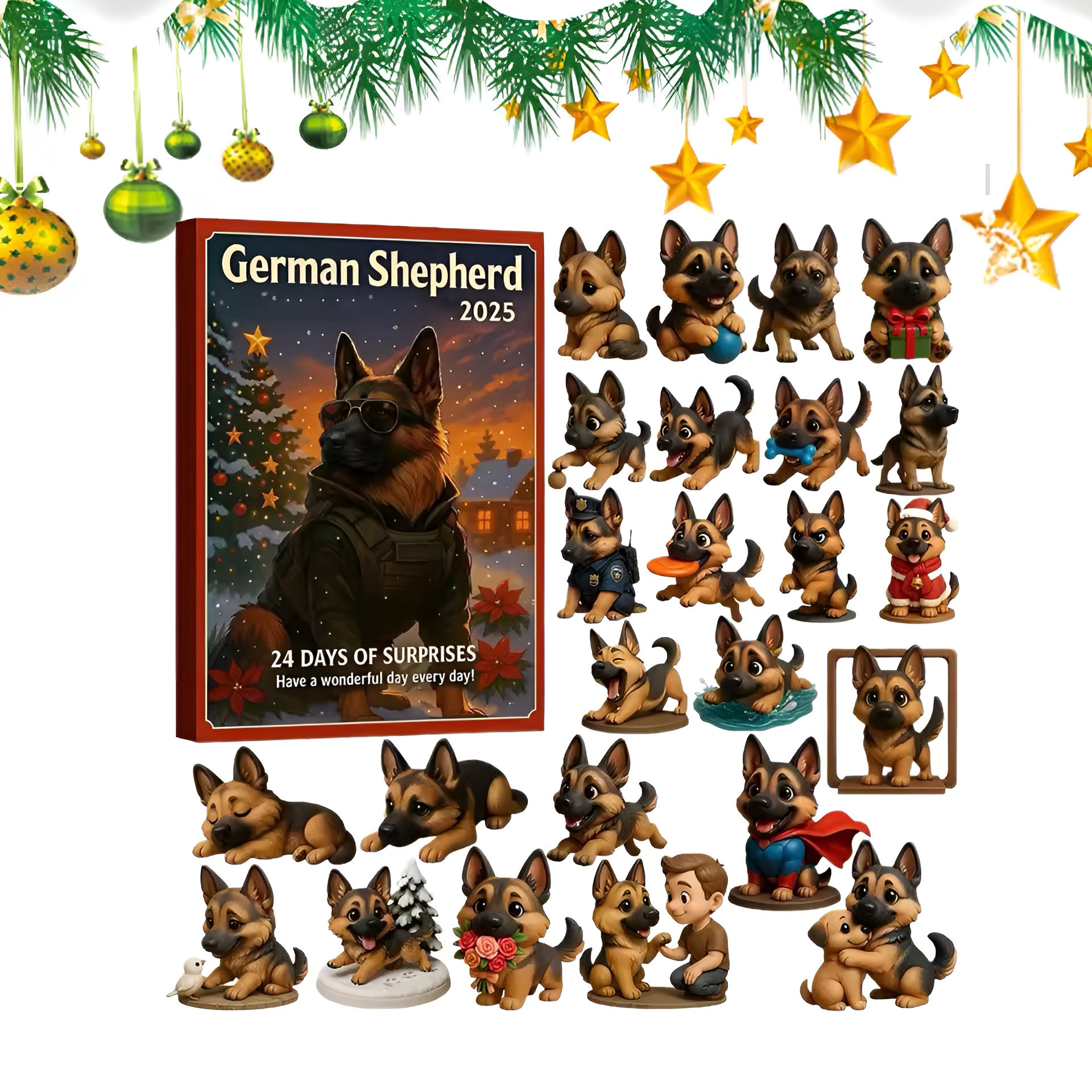2025 German Shepherd Advent Calendar