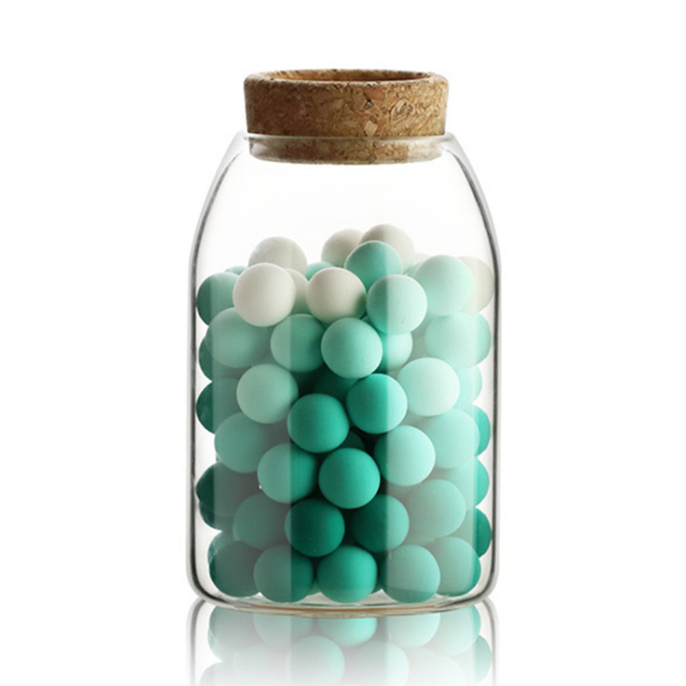 Cork-Sealed Glass Jars - Grafton Collection