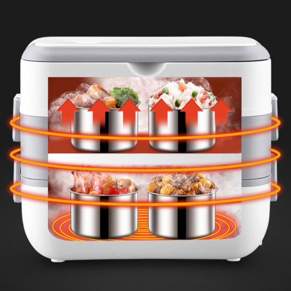 Portable Self-Heating Lunch Box - Grafton Collection