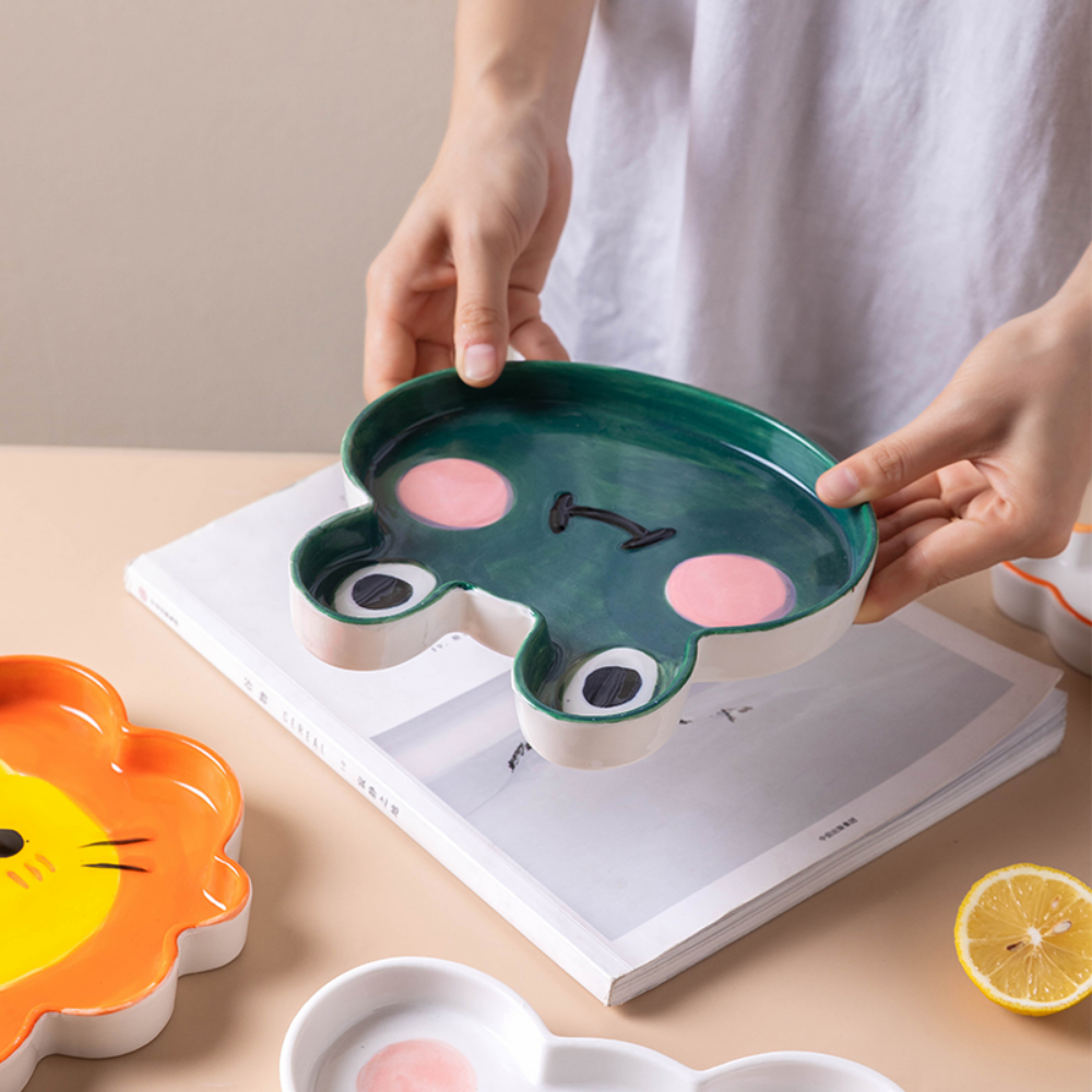 Animal-Shaped Ceramic Plate - Grafton Collection