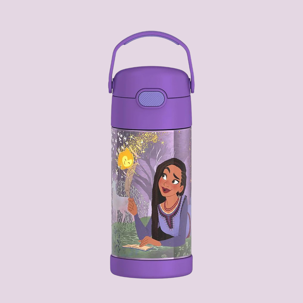 Kids Stainless Steel Vacuum Insulated Water Bottle with Straw
