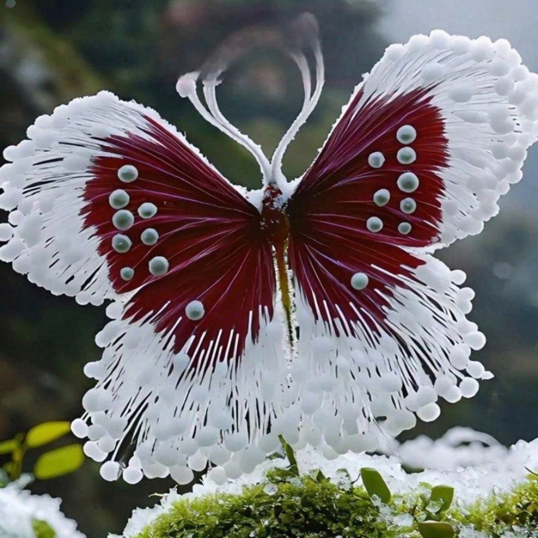 Purple Butterfly Seed Plant With Fast Germination For Indoor Outdoor Decor