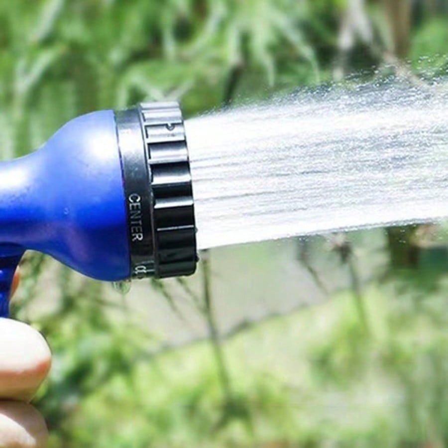Telescopic Expandable Water Pipe With High Spray Gun For Garden And Car Wash