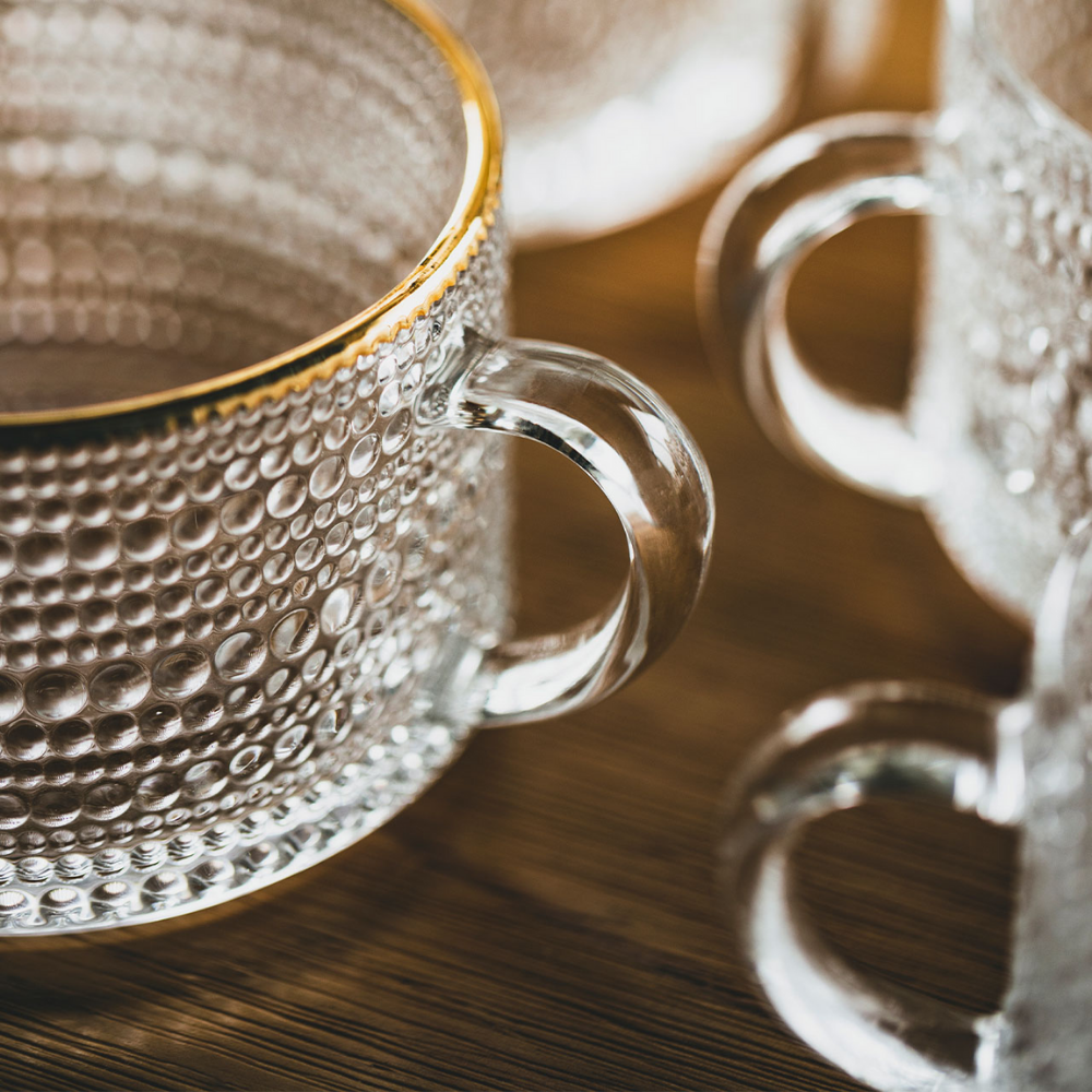 Retro Glass Mugs - Grafton Collection