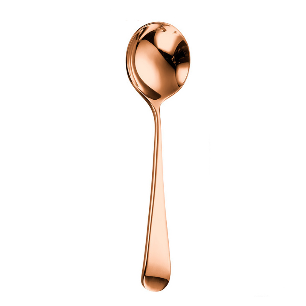 Colorful Stainless Steel Round Tea Spoon - Grafton Collection