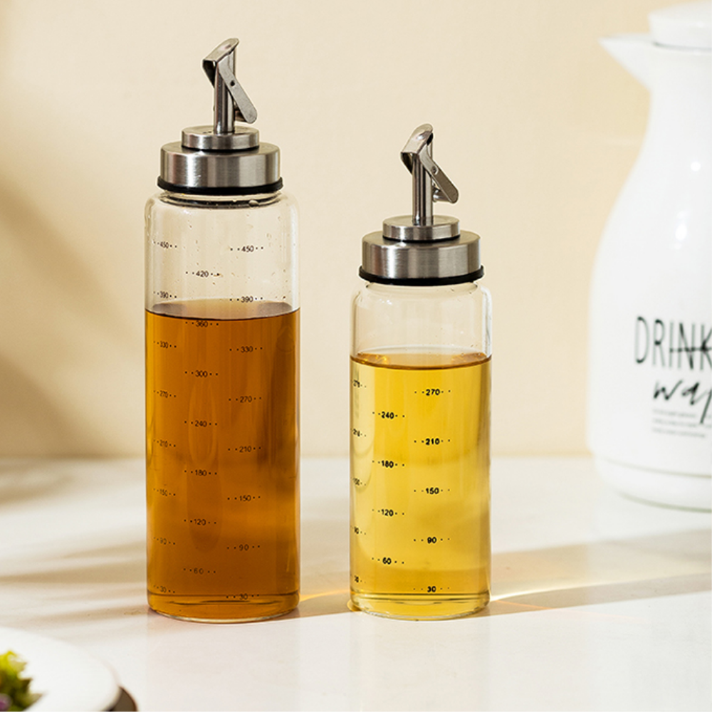 Automatic Release Glass Oil Container - Grafton Collection