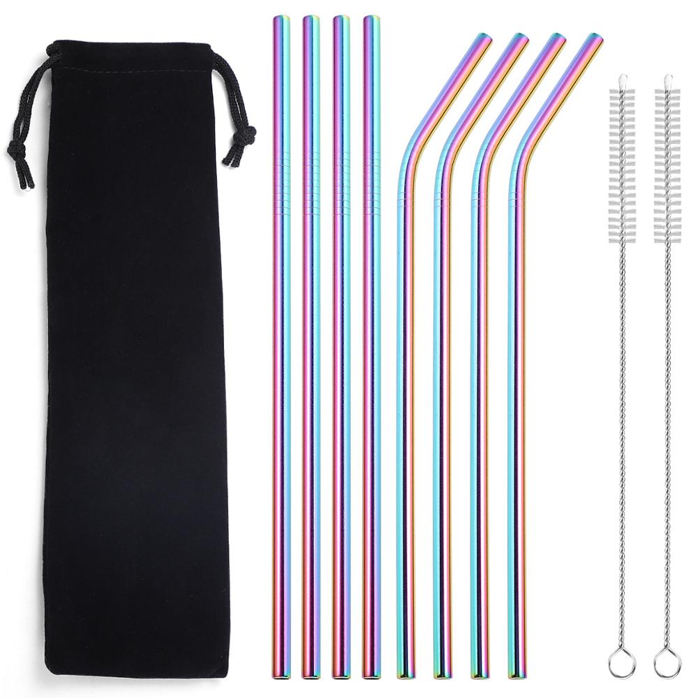 Reusable Metal Straws + Case - Grafton Collection