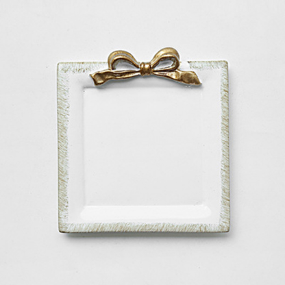 Bowtie Square Plates - Grafton Collection