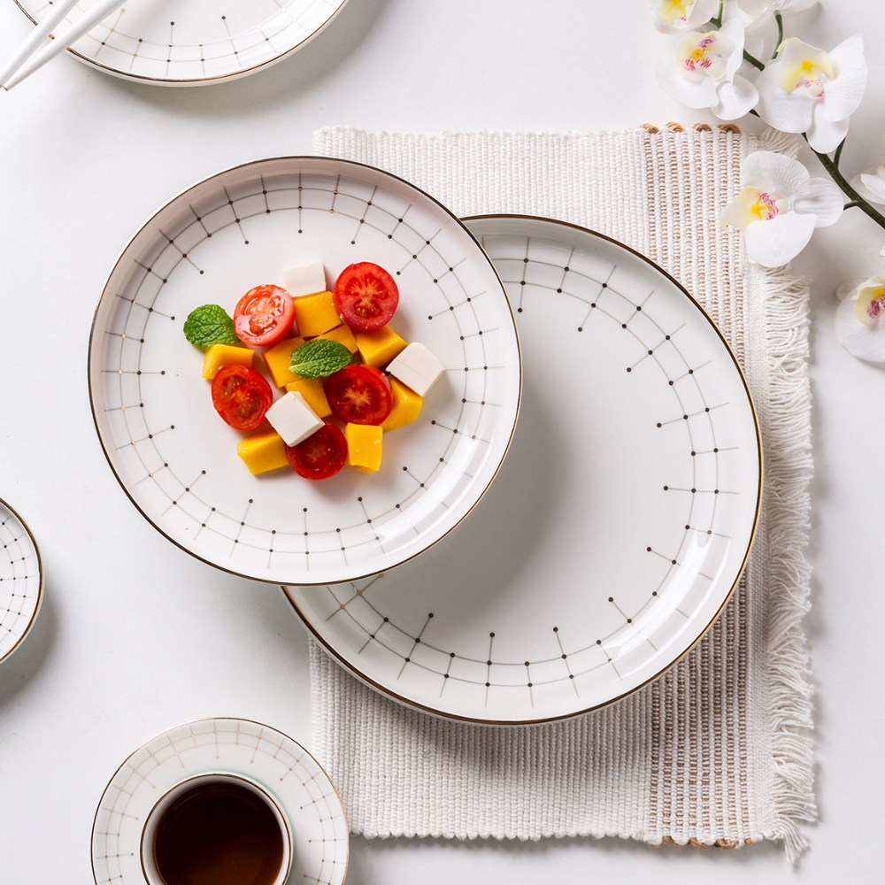 Tiffany Blue Ceramic Dinnerware - Grafton Collection