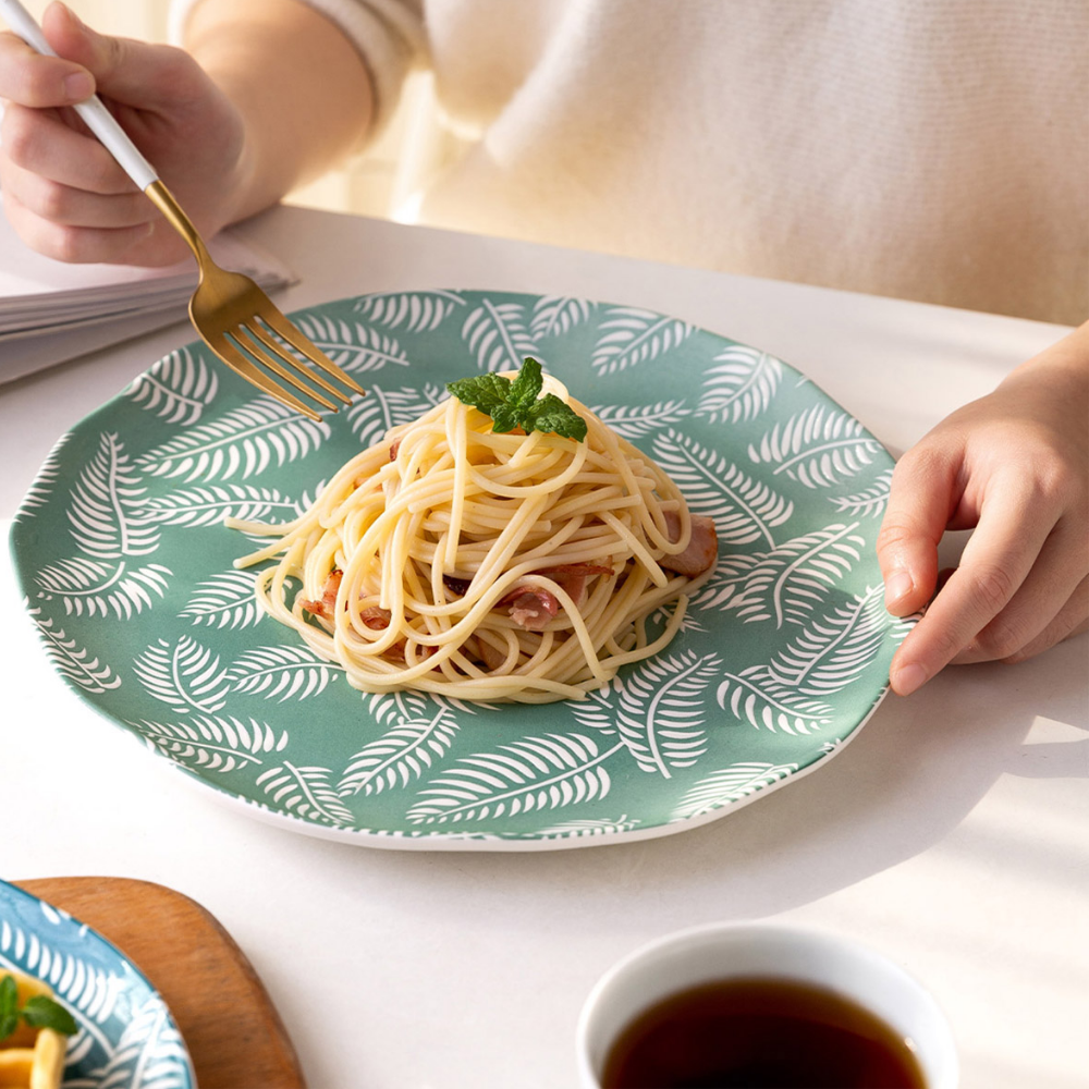 Blue Leaf Dinnerware - Grafton Collection