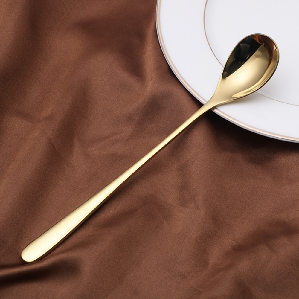 Long-Handled Stainless Steel Serving Spoons - Grafton Collection