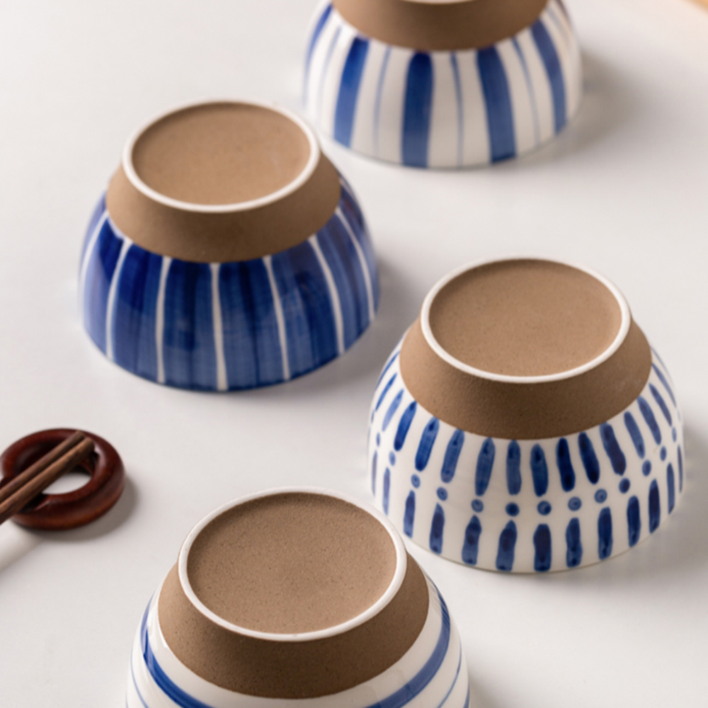 Ceramic Blue Bowls - Grafton Collection