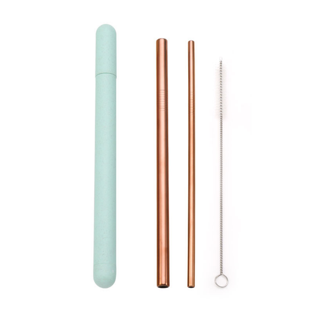 Metal Straws + Case - Grafton Collection