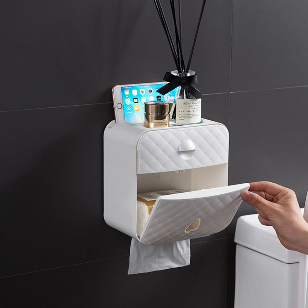 Wall Mounted Dispensing Tissue Box - Grafton Collection