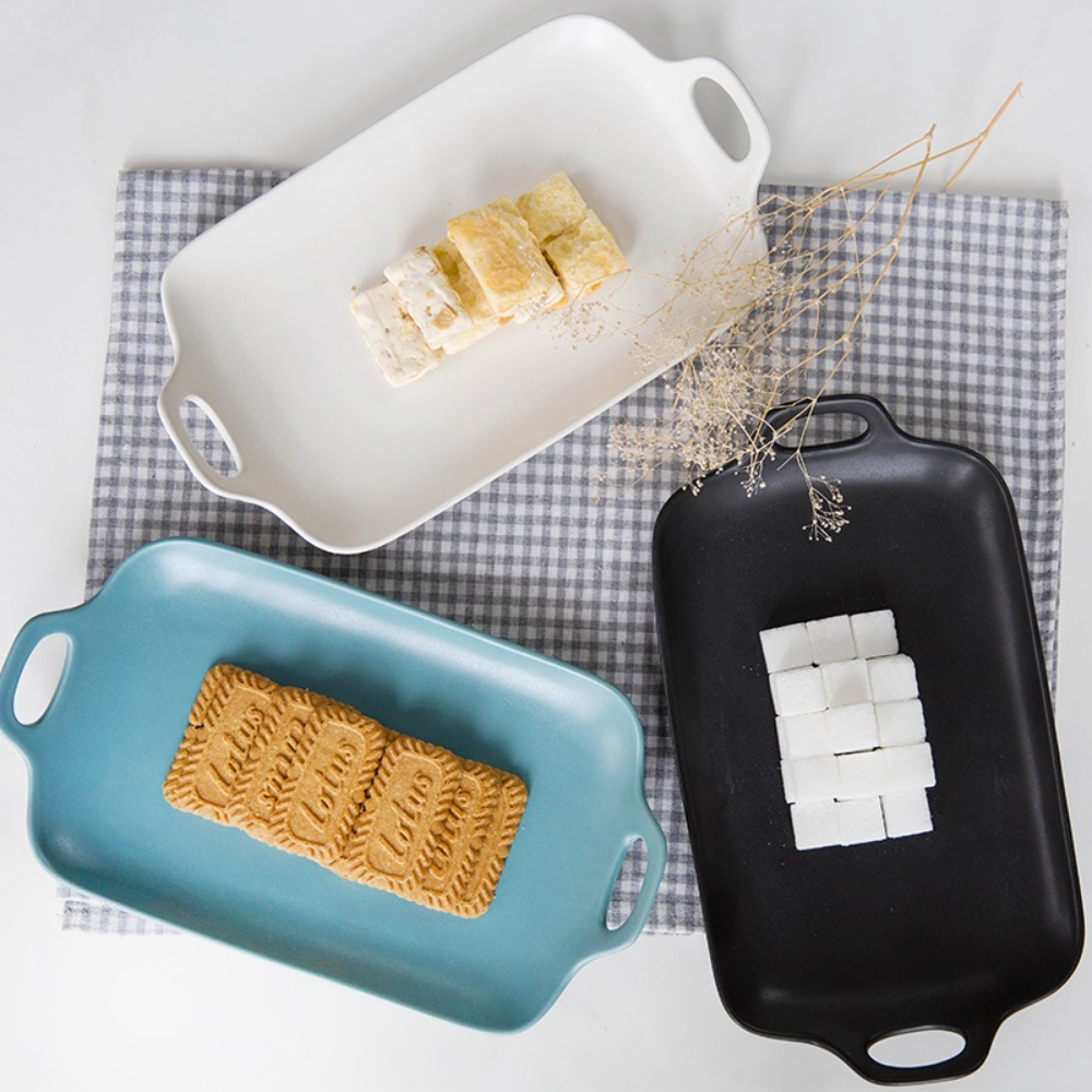 Frosted Ceramic Oven Dish - Grafton Collection