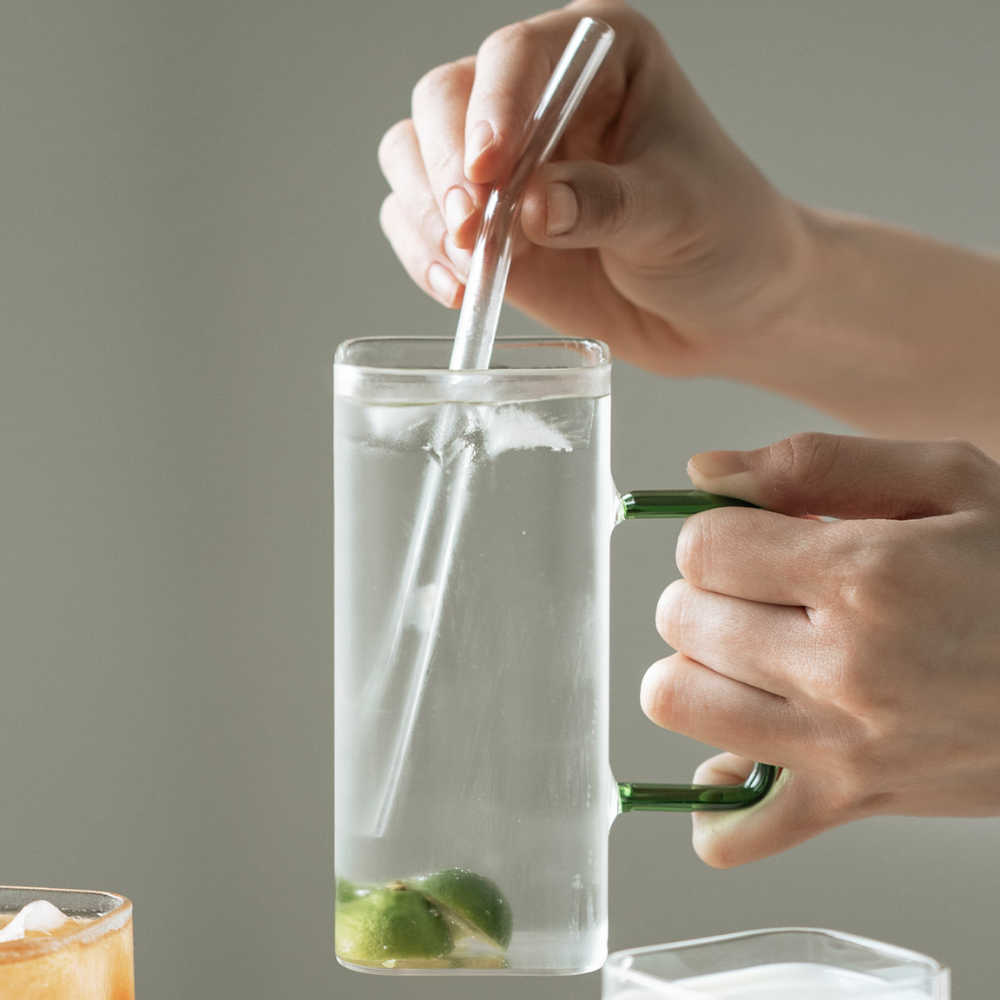 Square Glass Mugs - Grafton Collection