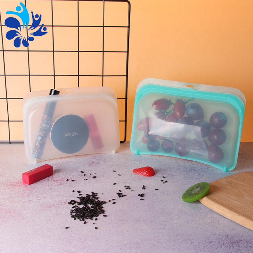 Silicone Coloured Food Storage Bags - Grafton Collection