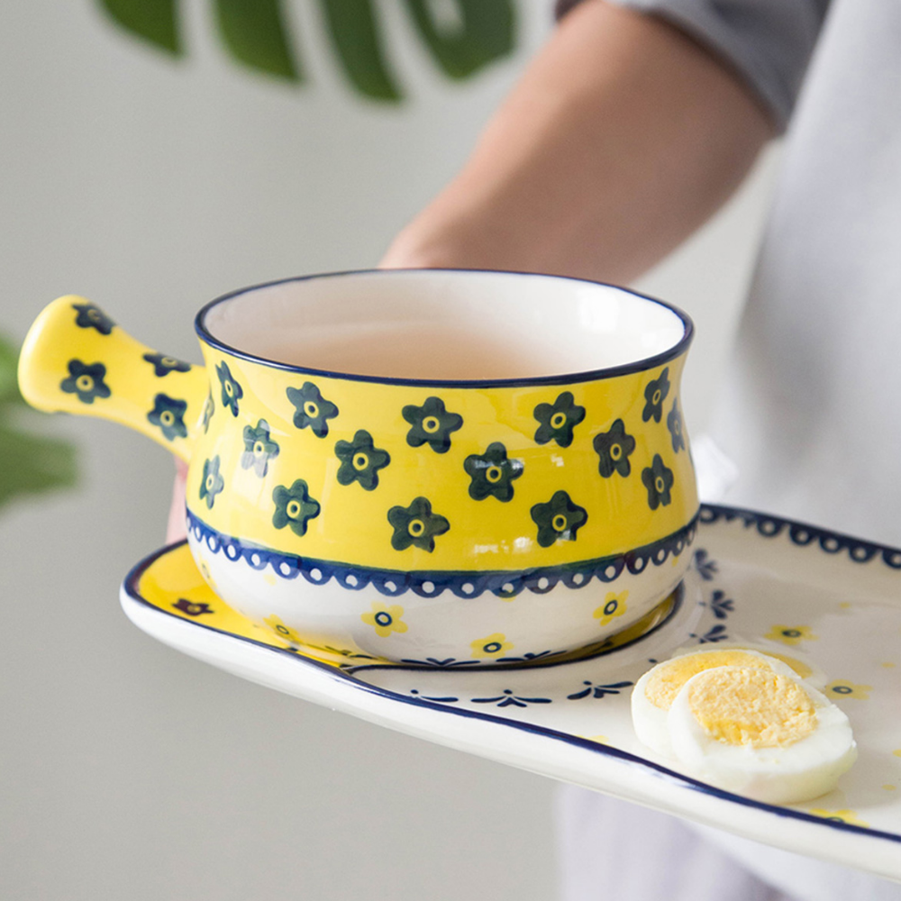 Glaze Baking Bowl With Handle - Grafton Collection