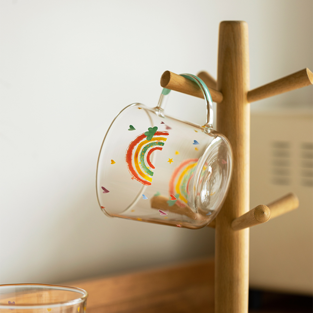 Glass Rainbow Mugs - Grafton Collection